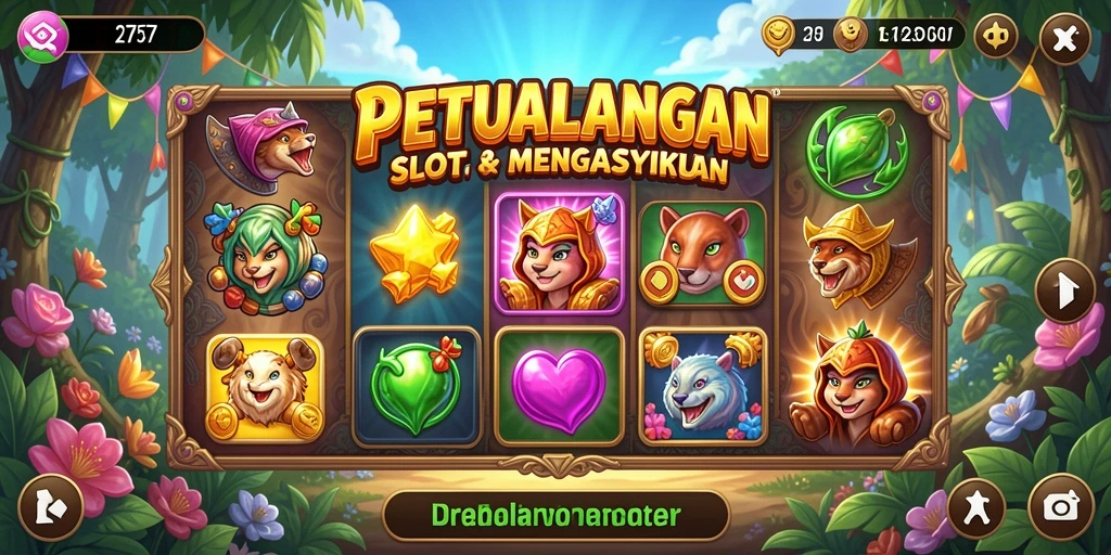 Tampilan menarik dari game Slot 2757 dengan gameplay yang seru.