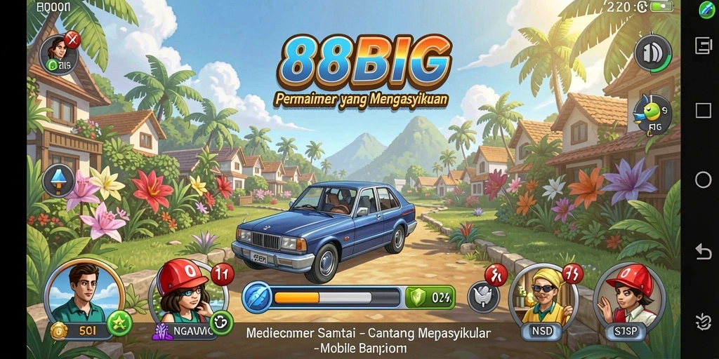 Gambar gameplay 88BIG yang mengasyikkan dan penuh warna.
