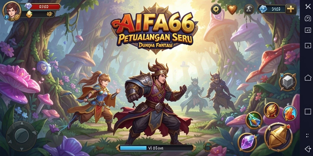 Screenshot AIFA66 menampilkan pemain dalam aksi petualangan yang mendebarkan.