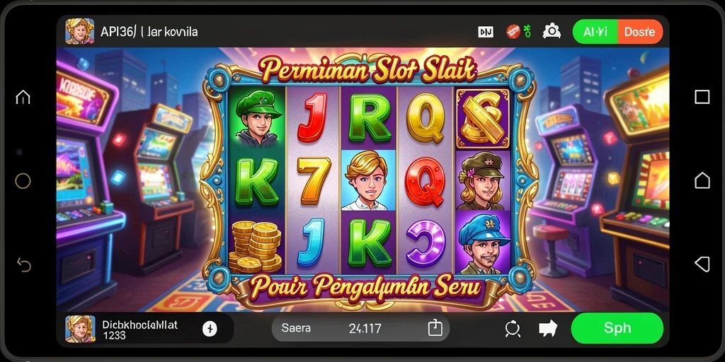 Tampilan menarik dari gameplay API36 yang seru dan menghibur.