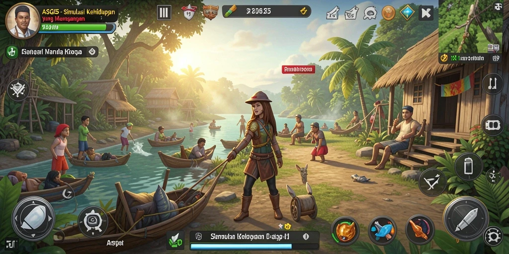 Tampilan gameplay ASG55 yang menarik dan interaktif.