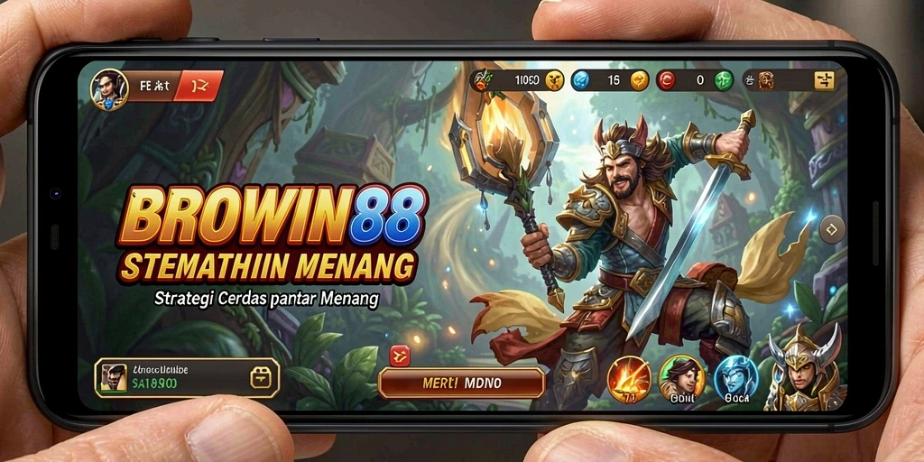 Tampilan menarik dari gameplay BROWIN88 yang penuh strategi.
