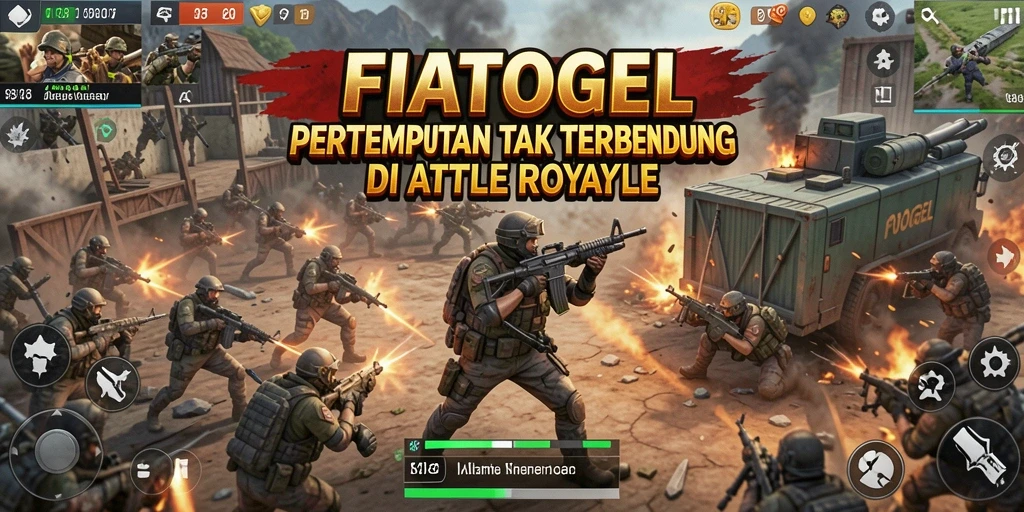Tangkapan layar gameplay FIATOGEL yang intens dan mendebarkan.