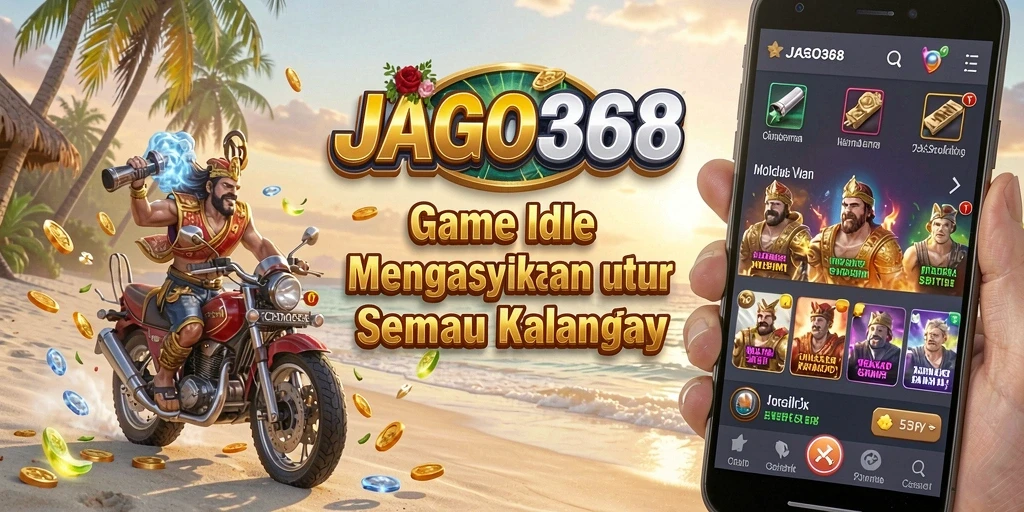 Tampilan gameplay JAGO368 dengan karakter yang berkembang.