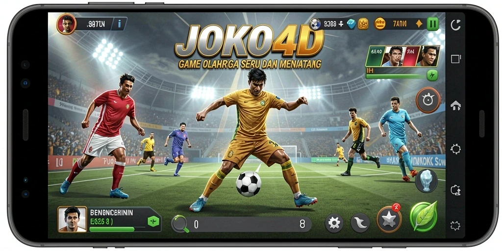 Tangkapan layar gameplay JOKO4D yang menampilkan aksi olahraga seru.