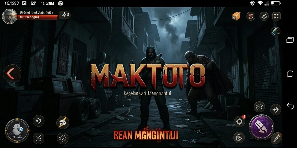 Gameplay menegangkan di tengah kegelapan MAKTOTO.