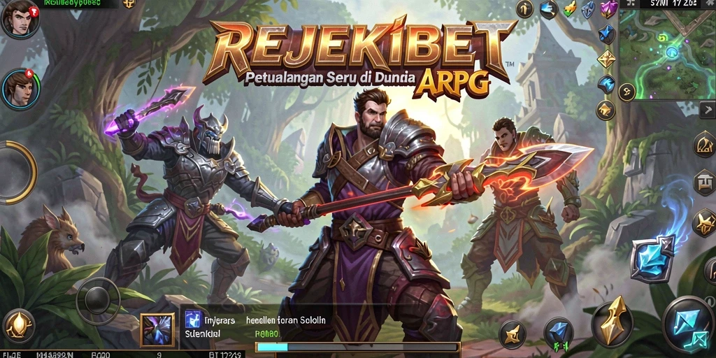 Screenshot gameplay REJEKIBET menampilkan aksi petualangan yang mendebarkan.