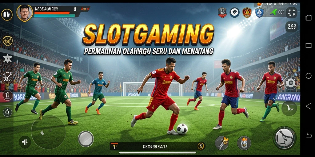 Tampilan menarik dari gameplay SLOTGAMING dengan berbagai cabang olahraga.