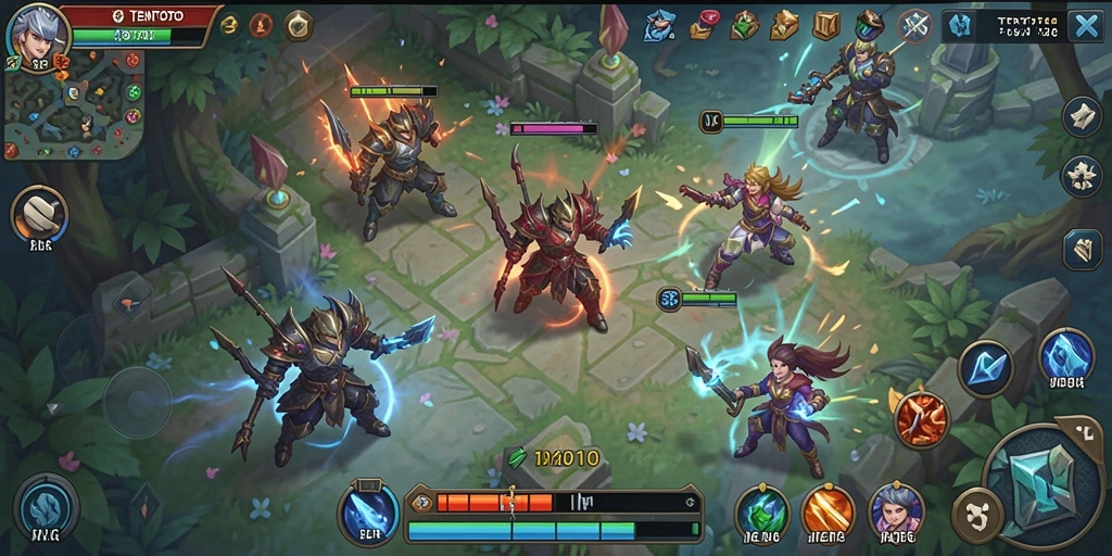 Gameplay TENTOTO yang menantang dan interaksi sosial yang seru.