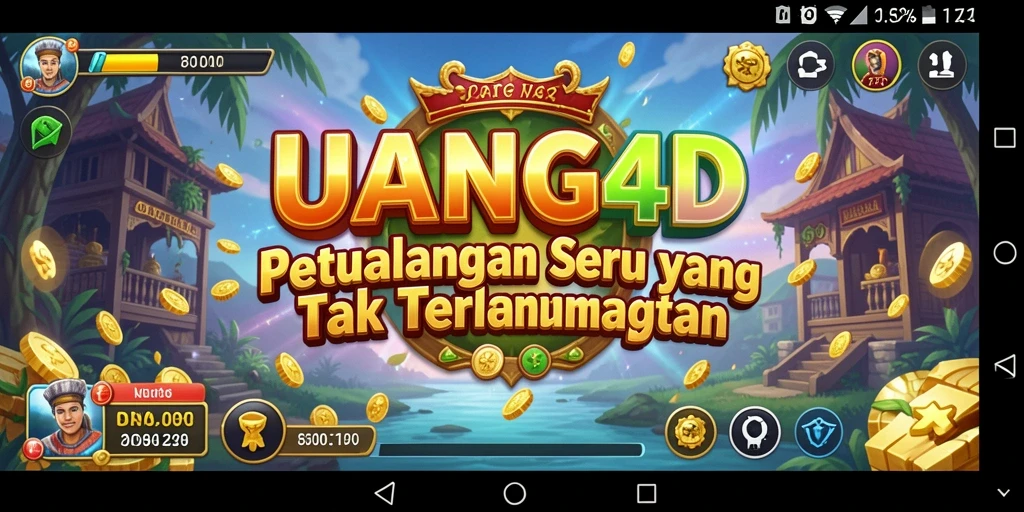 Tampilan gameplay <strong>UANG4D</strong> yang menegangkan dan penuh petualangan.