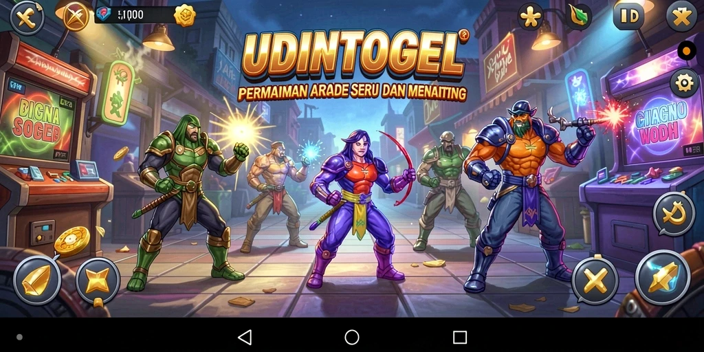 Gameplay interaktif dan seru dari UDINTOGEL yang menantang setiap pemain.