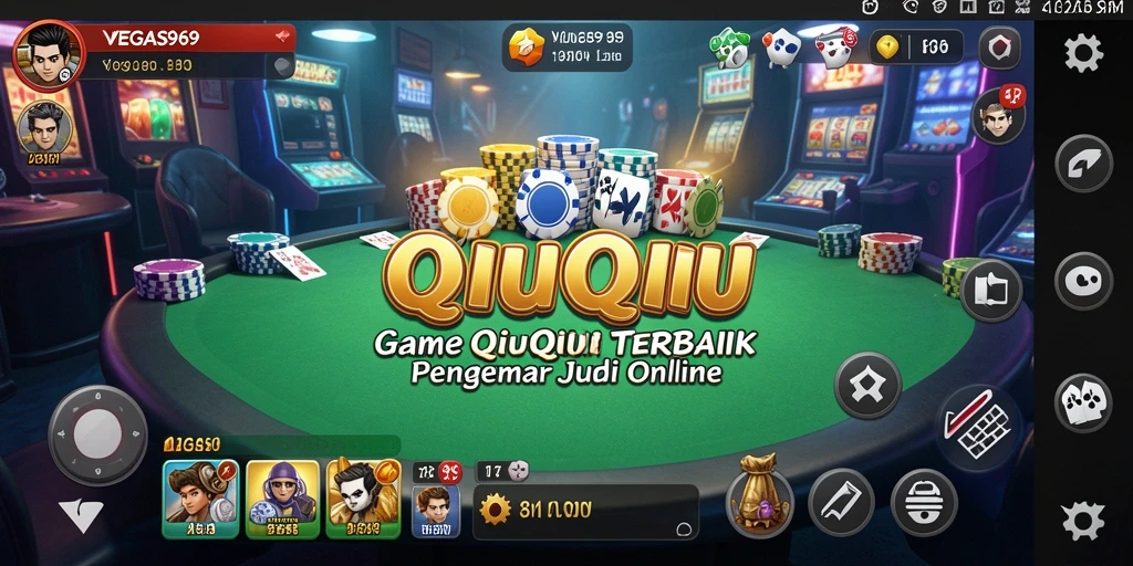 Tampilan gameplay QiuQiu yang mendebarkan dan menantang.